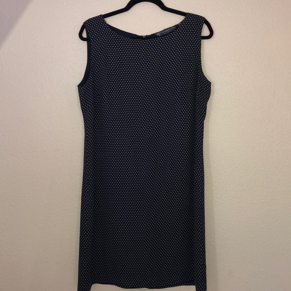 Giorgio Kauten Black/Beige Sleeveless Dress - Picture 2 of 6